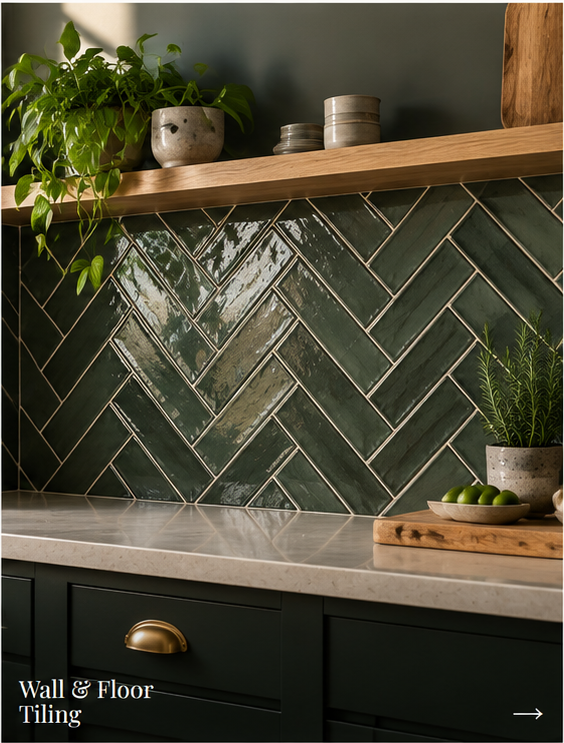 Wall and floor tiling